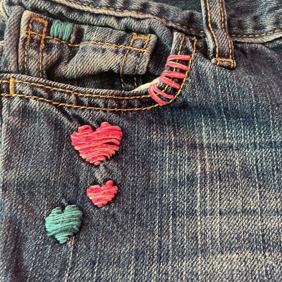 Size 7 Bootcut Bundle of 4  - Old Navy (3) & Mudd (1) - Embellished/Distressed - Picture 15 of 16